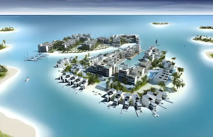 image of Maserati Island by Samana Developers, Dubai,The World Islands — [1]
