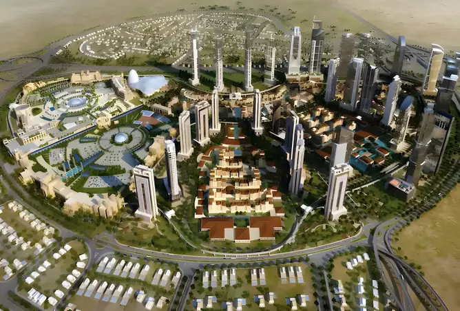 صورة لمشروع باراري باركس من تطوير Bahat Development في مجان, دبي لاند, دبي - [1]
