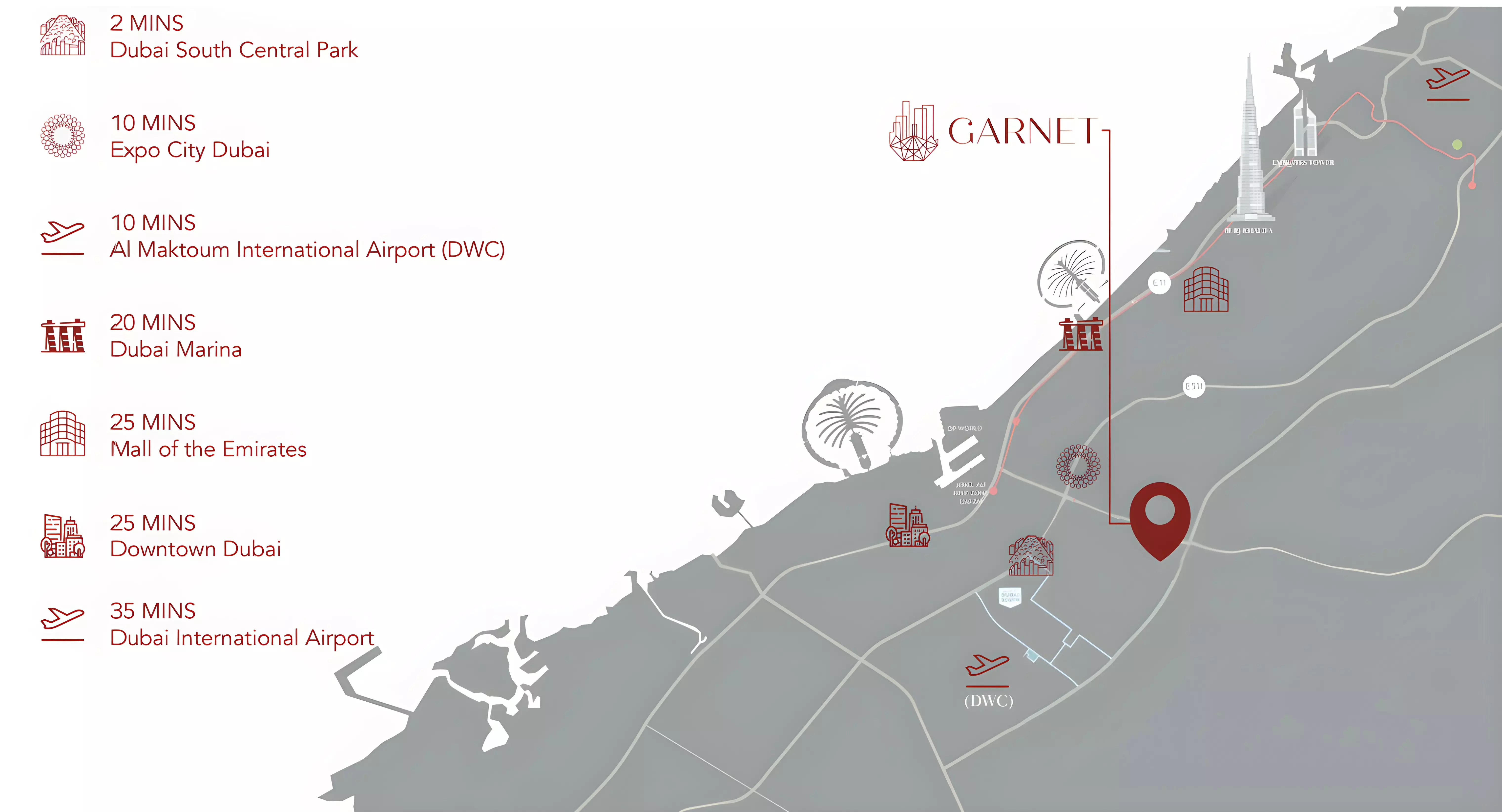 صورة لمشروع جارنت من سيرويا من تطوير Siroya Ventures في دبي, دبي الجنوب (مركز دبي العالمي) - [1]