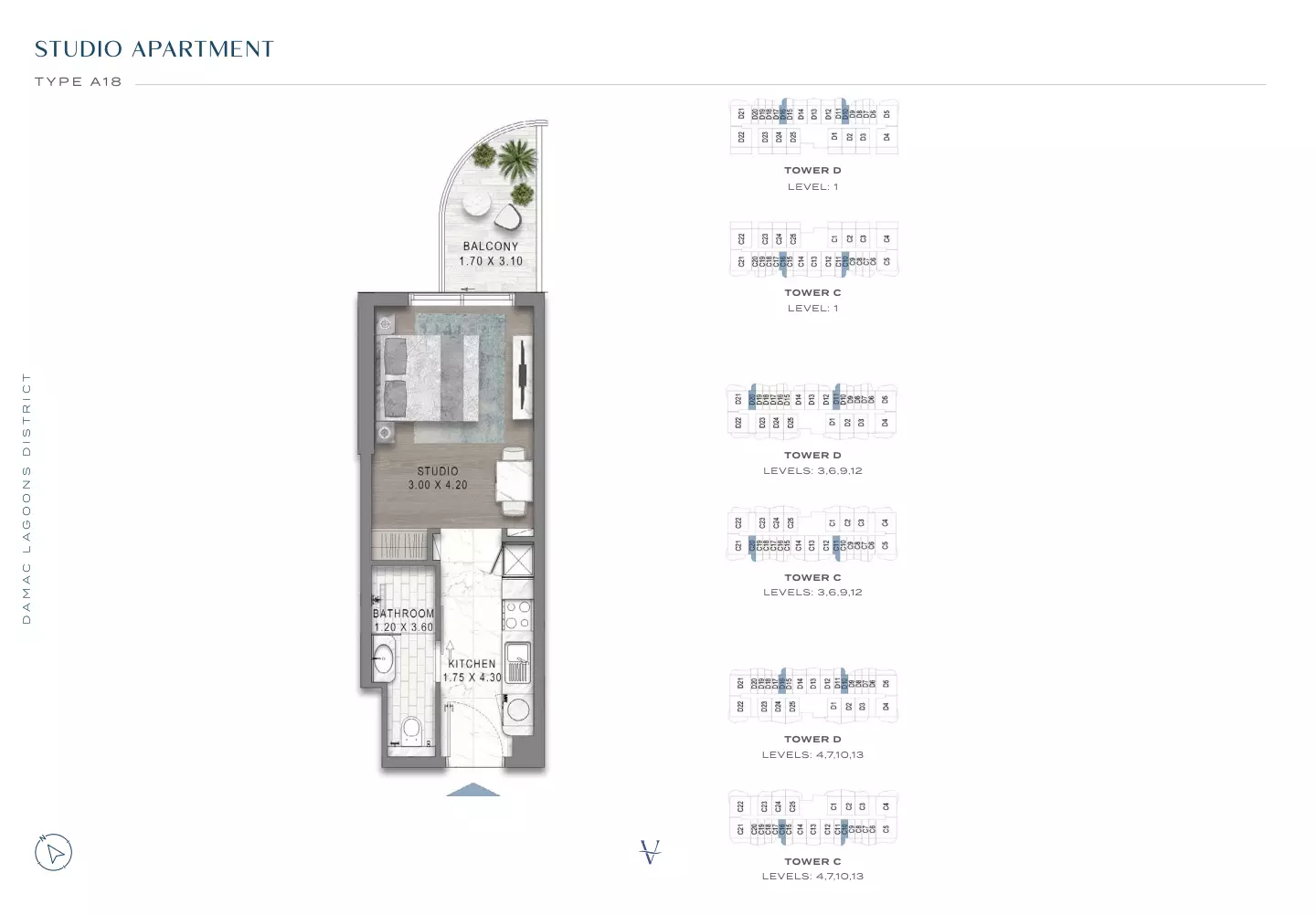 Unit floor plan image