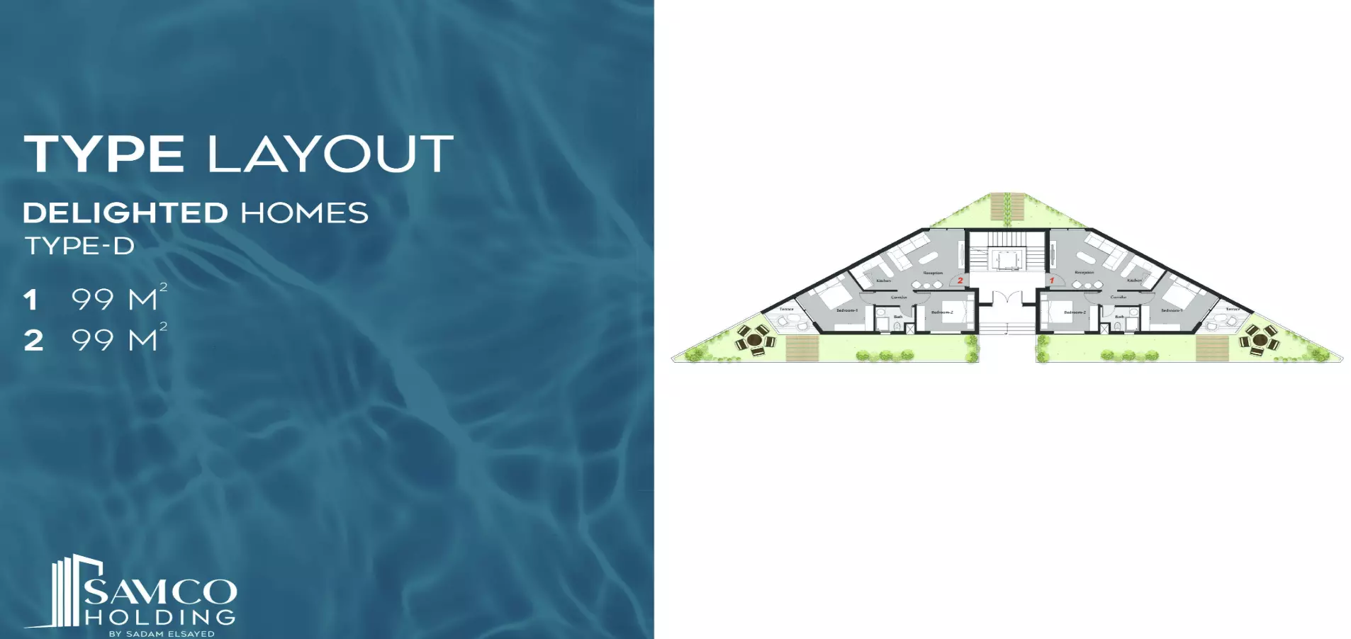 صورة مخطط ارضية الوحدة