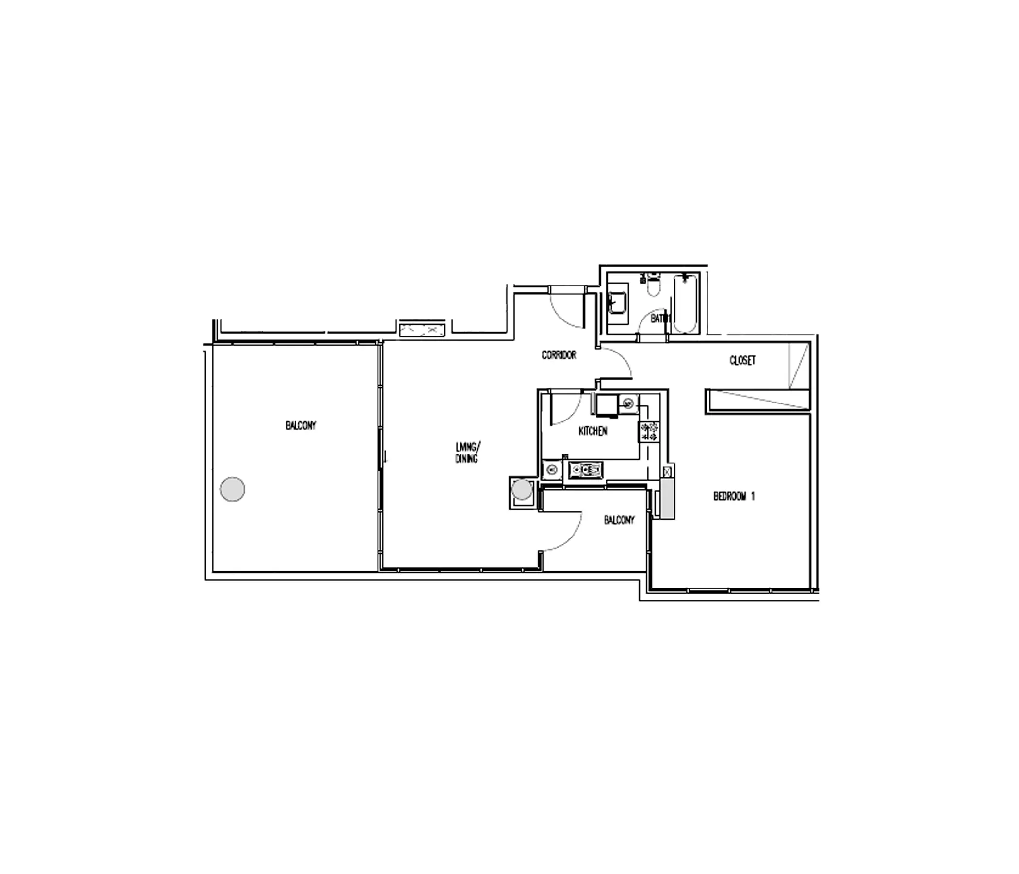 Unit floor plan image