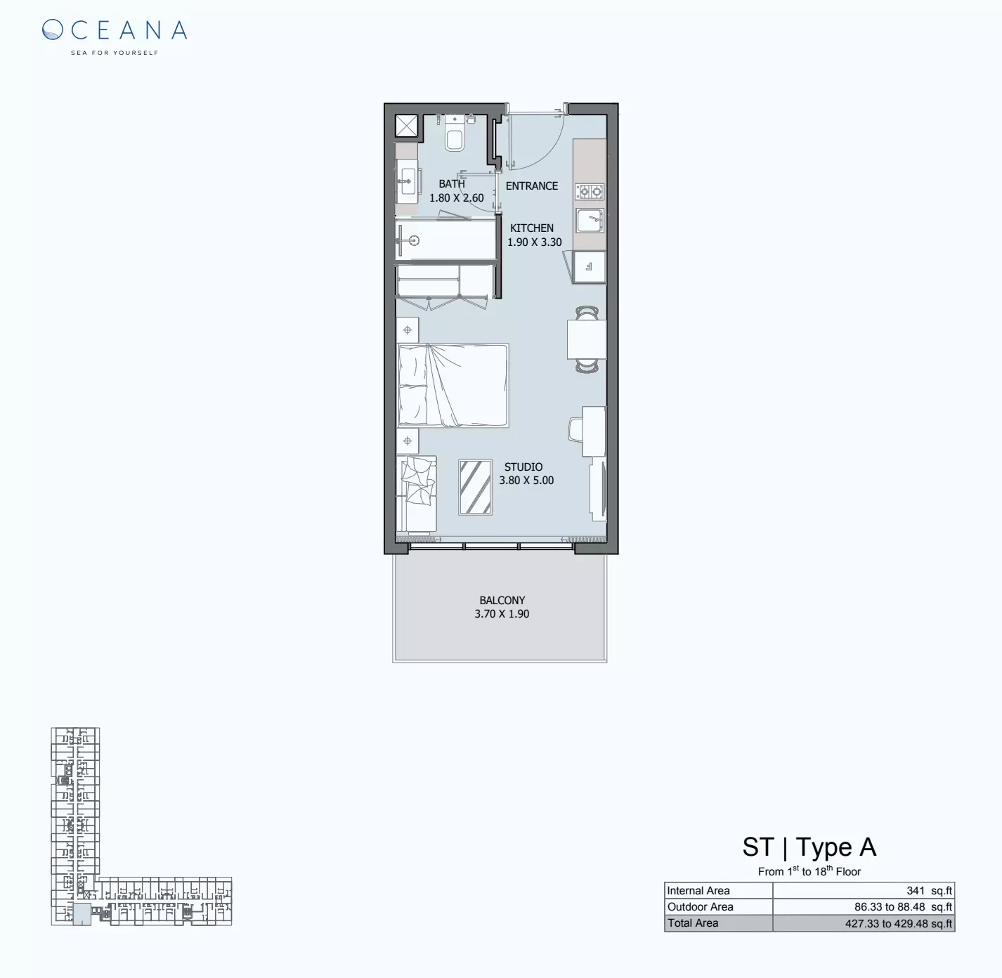 Unit floor plan image