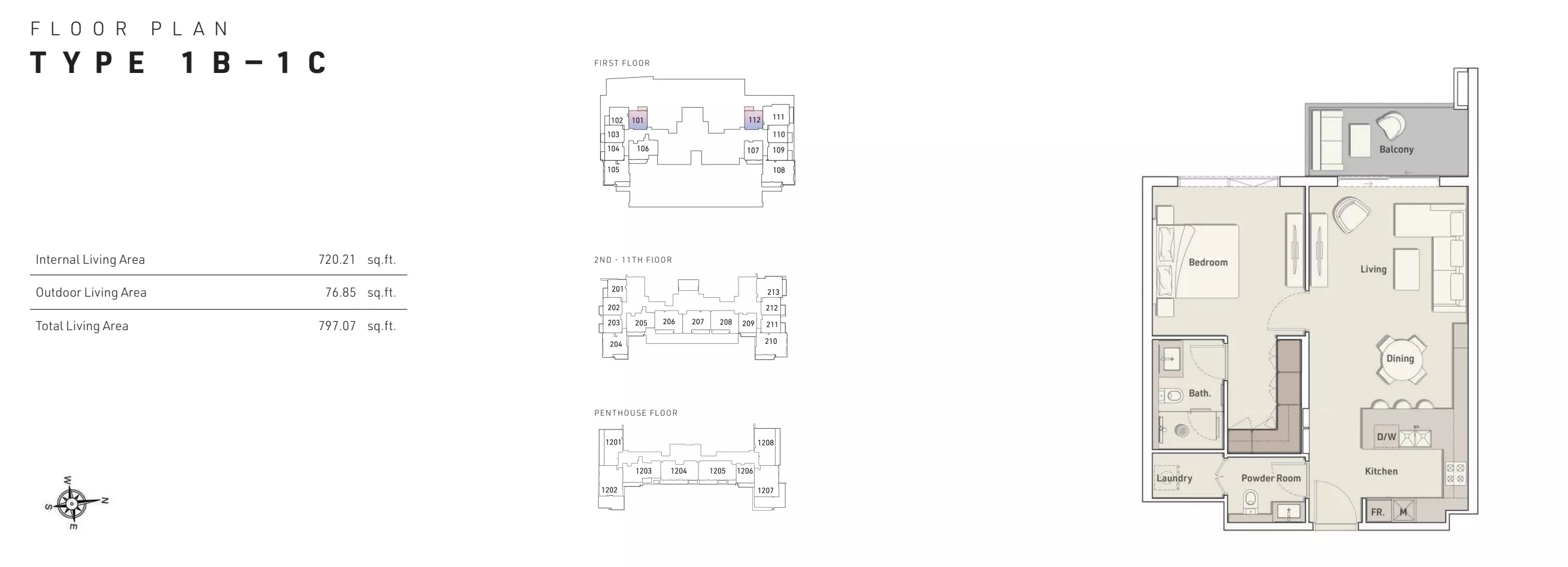 Unit floor plan image