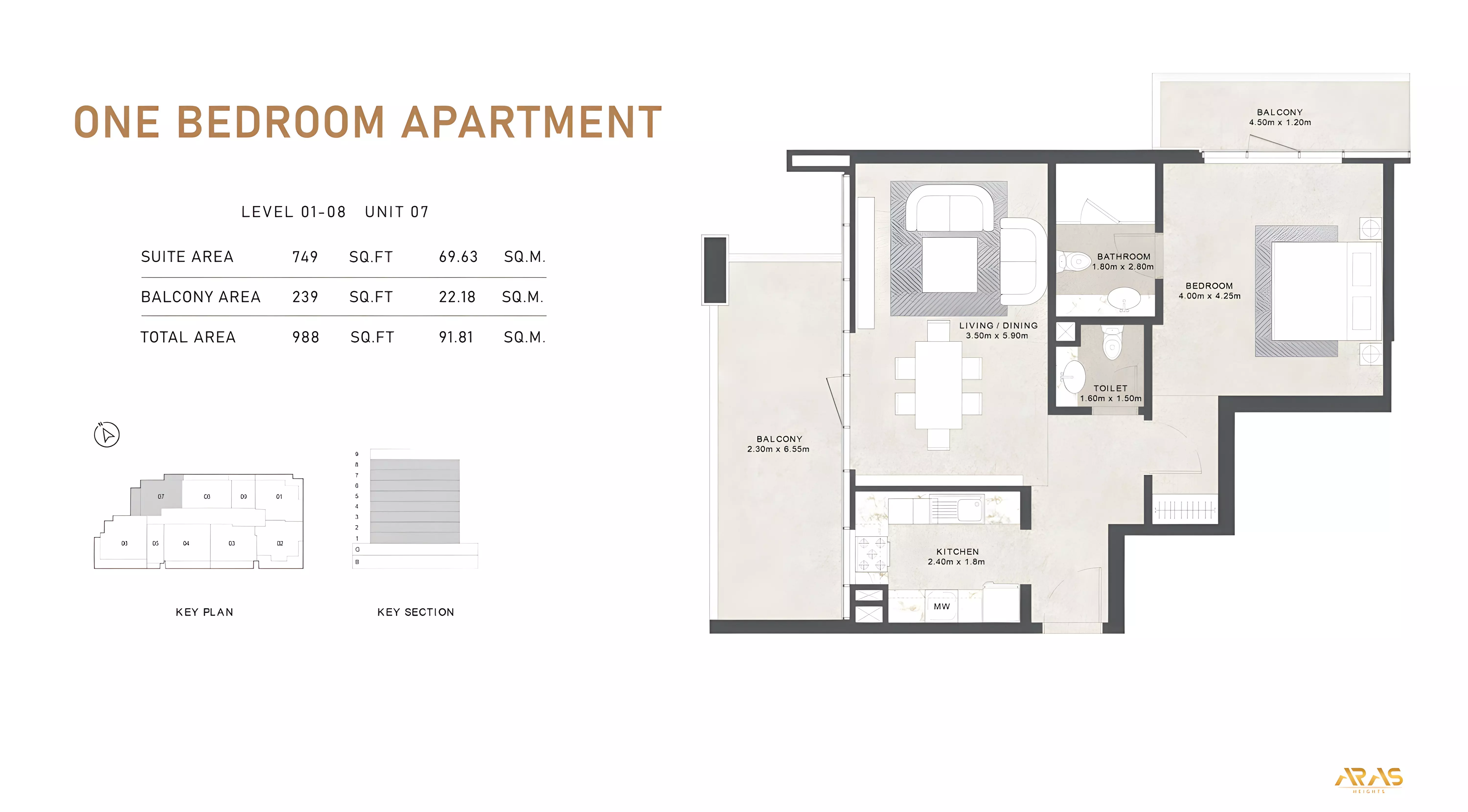 Unit floor plan image