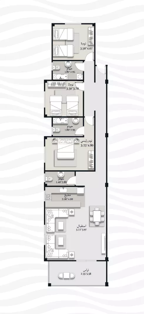 Unit floor plan image