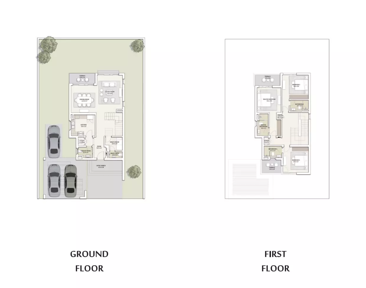 صورة مخطط ارضية الوحدة