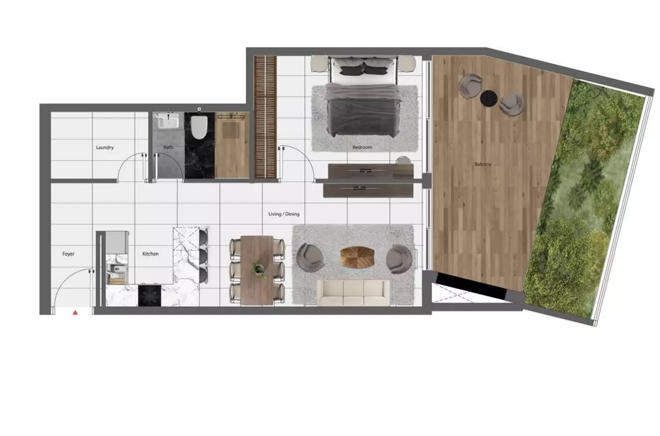 Unit floor plan image