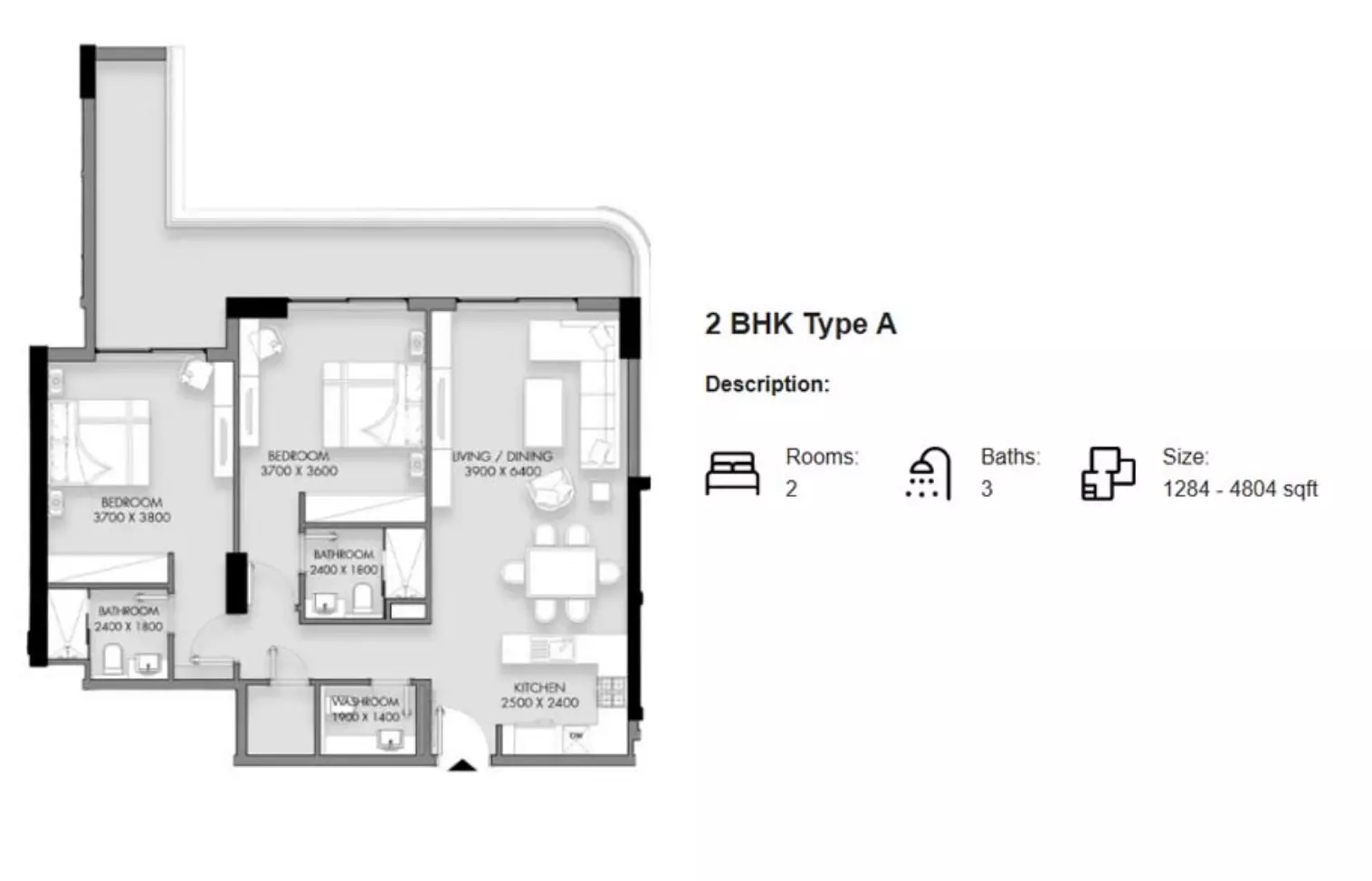Unit floor plan image