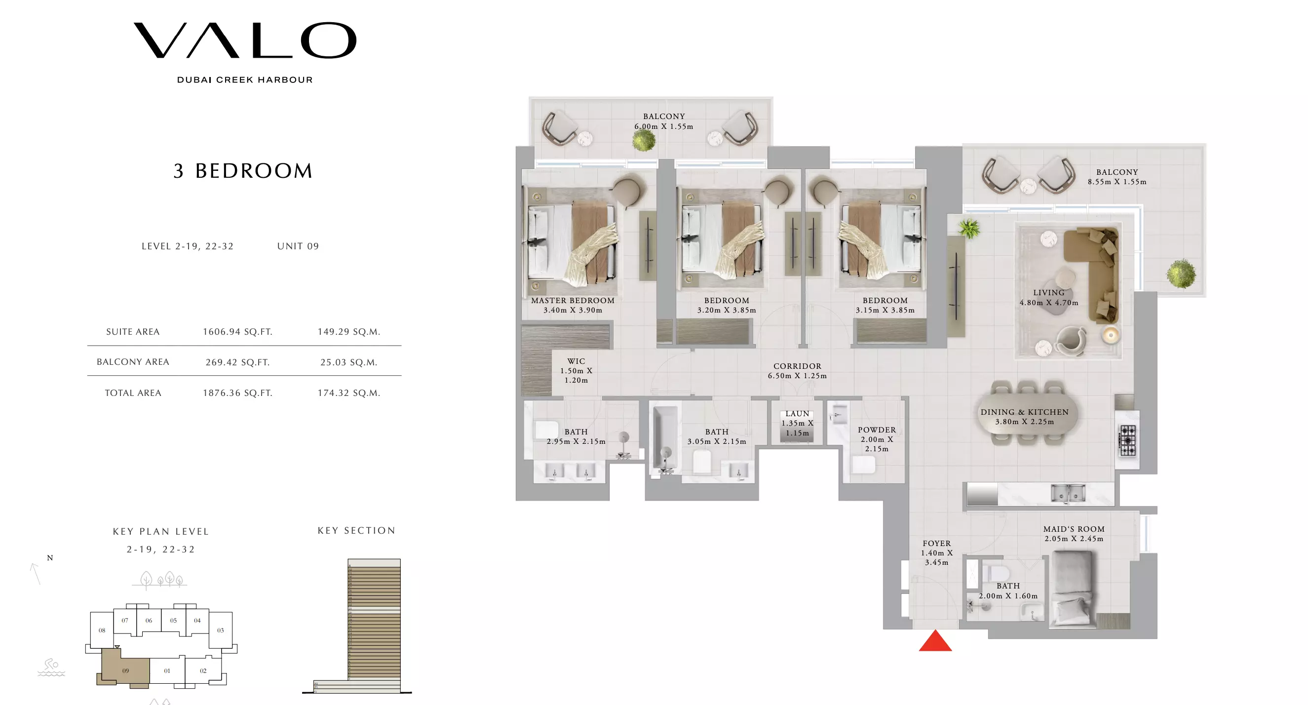 Unit floor plan image