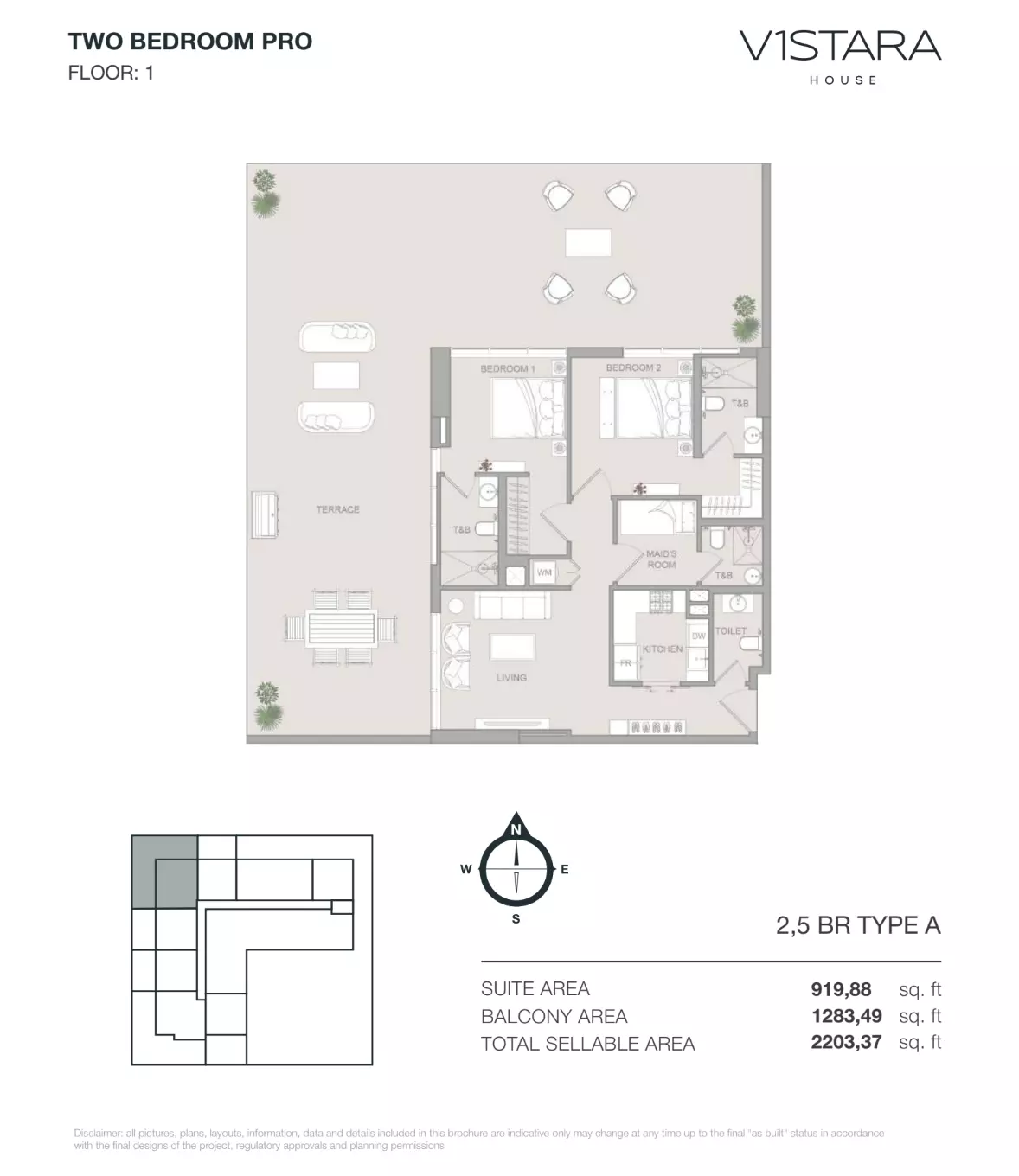 Unit floor plan image
