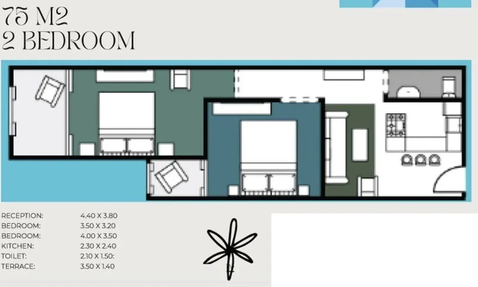 Unit floor plan image