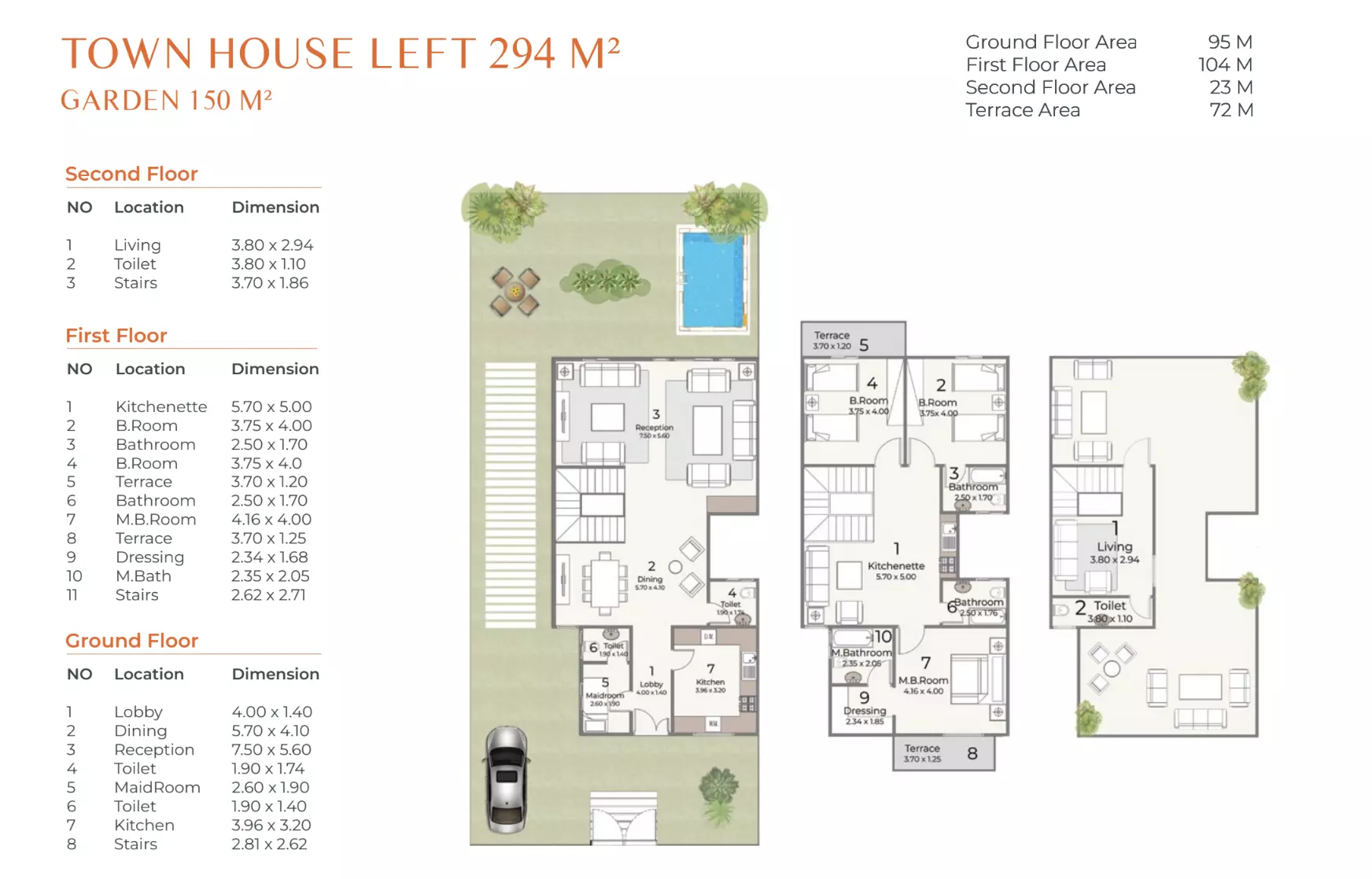 صورة مخطط ارضية الوحدة