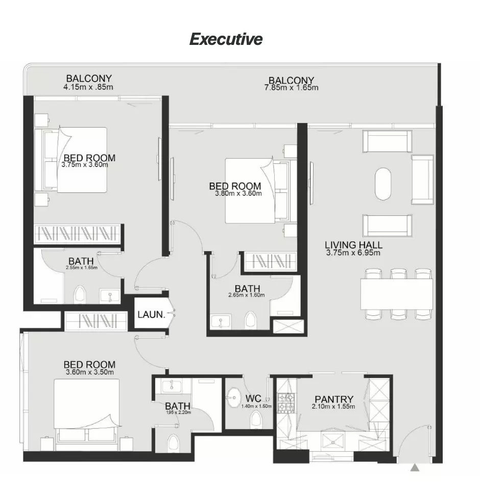 Unit floor plan image