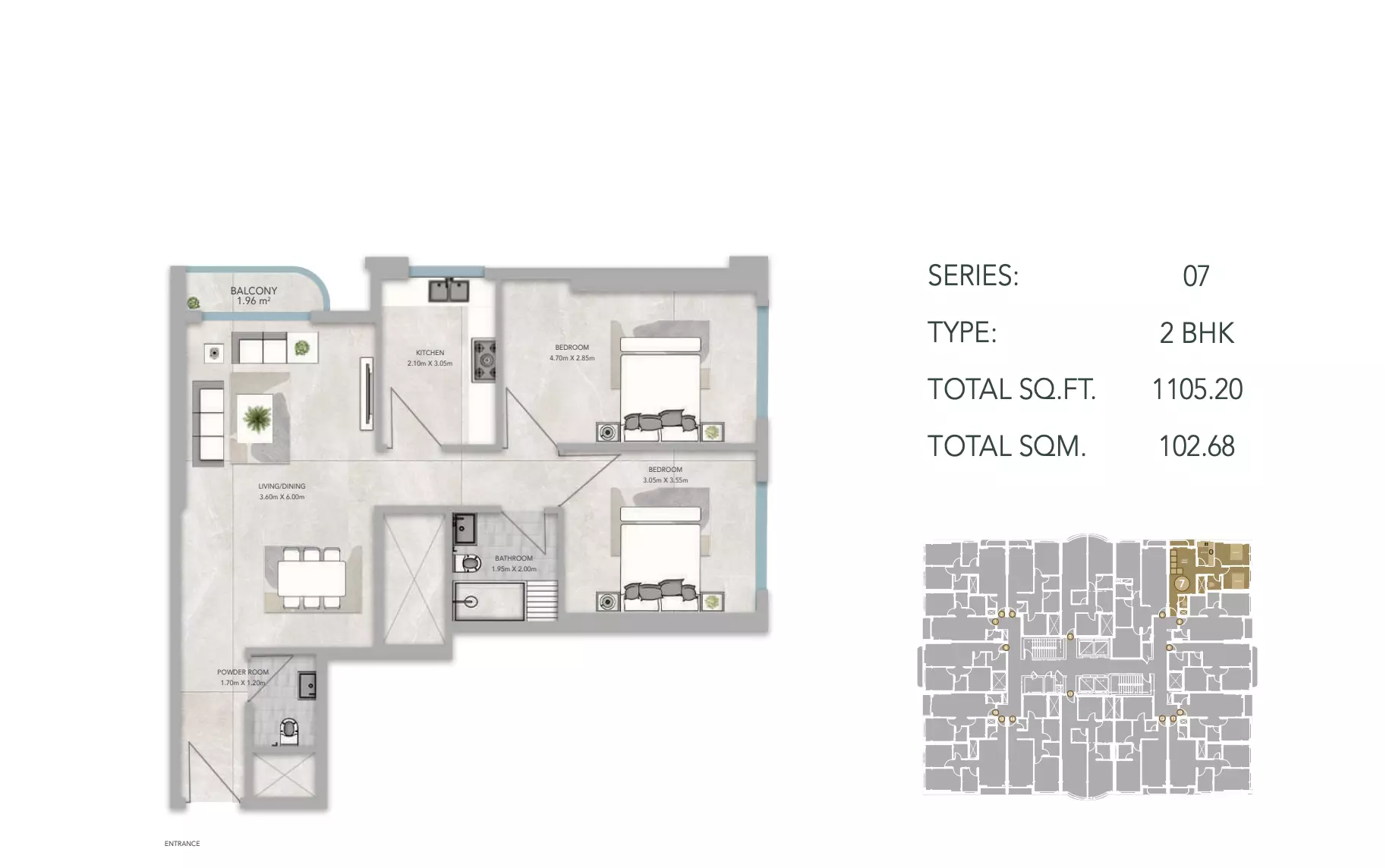 Unit floor plan image