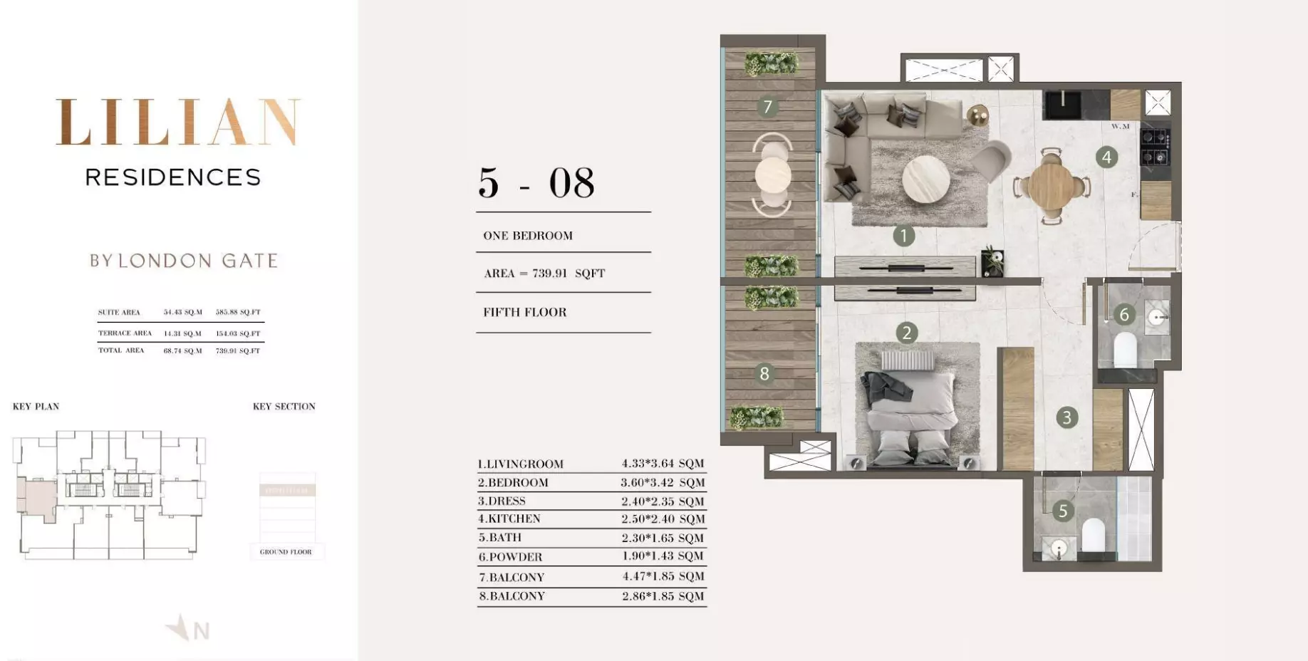 Unit floor plan image