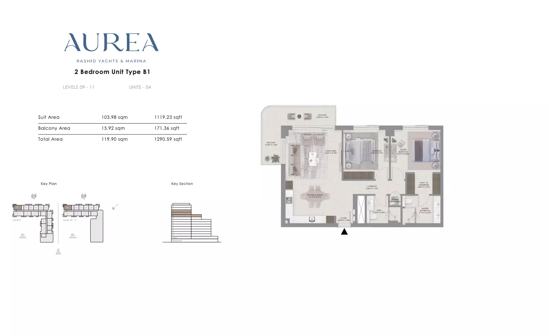 Unit floor plan image