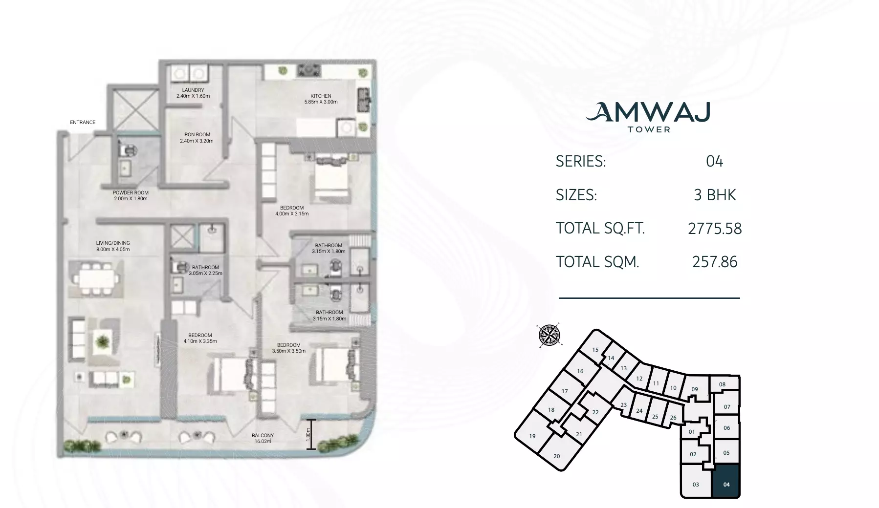 Unit floor plan image