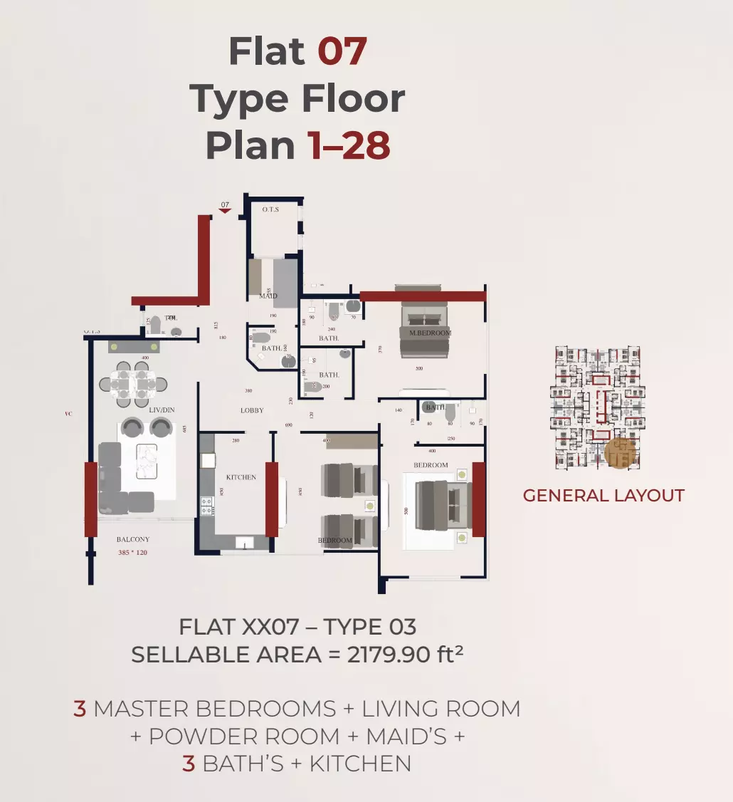Unit floor plan image
