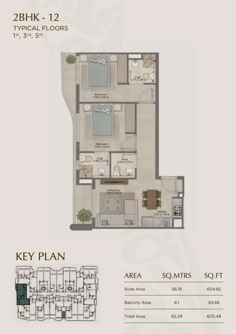 Unit floor plan image