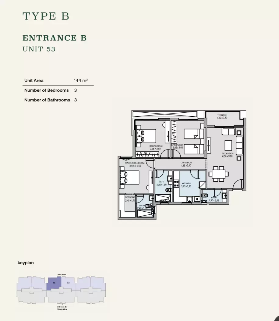 Unit floor plan image