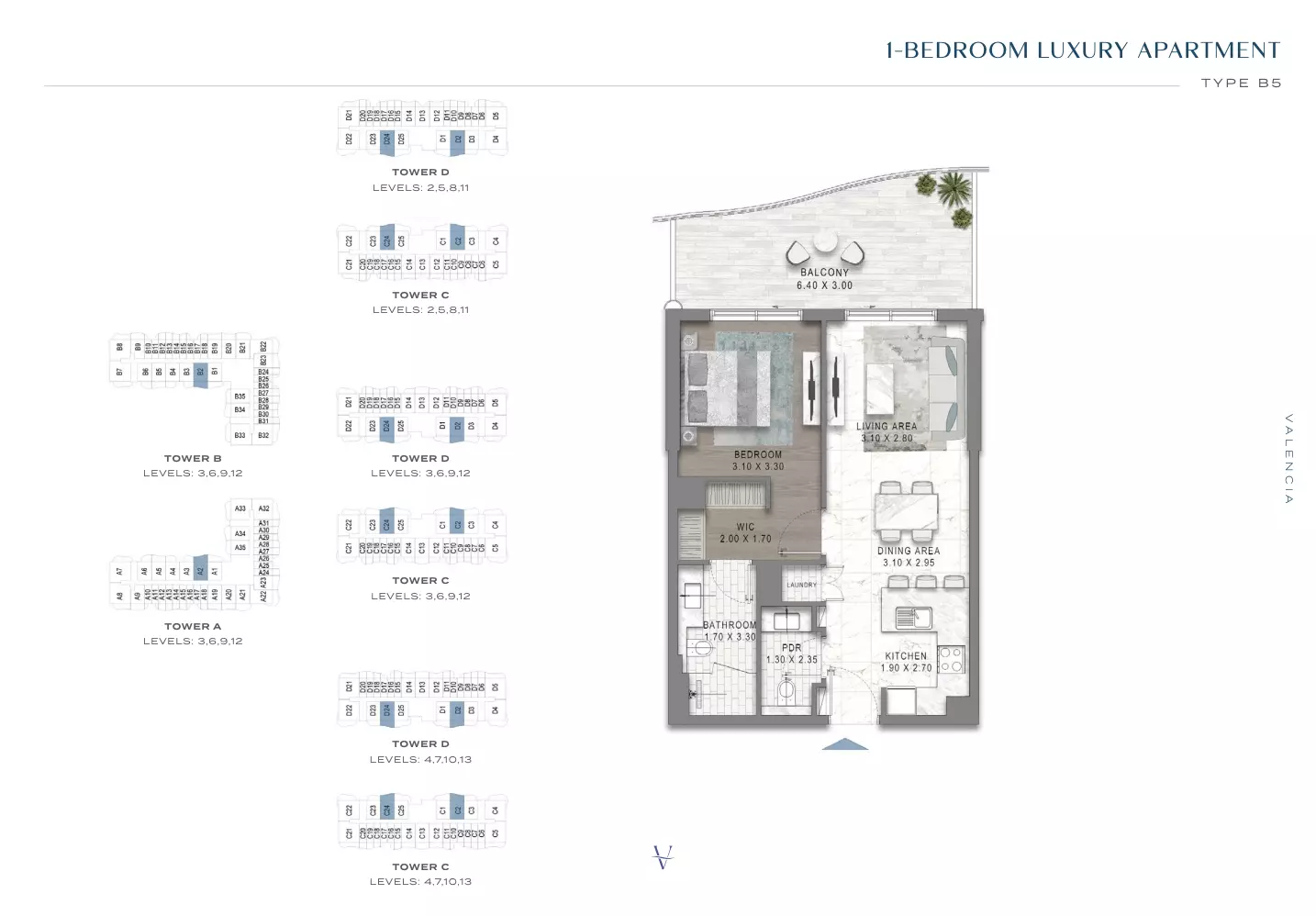 Unit floor plan image
