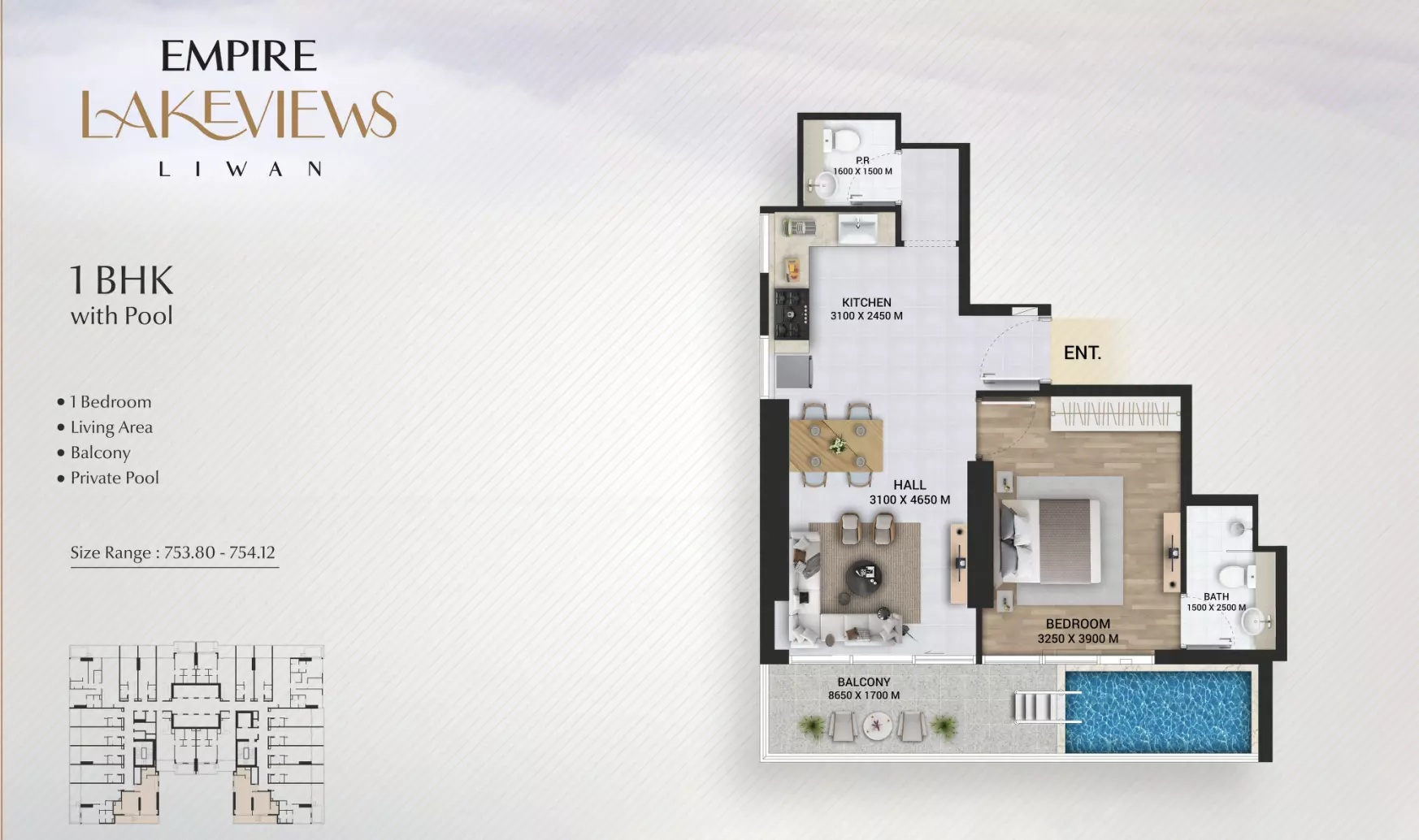 Unit floor plan image