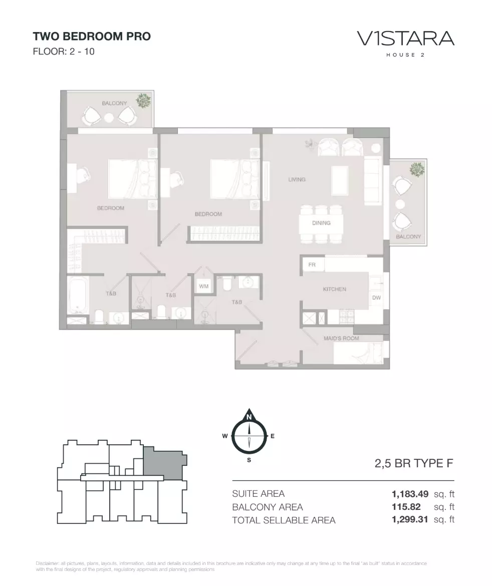 Unit floor plan image
