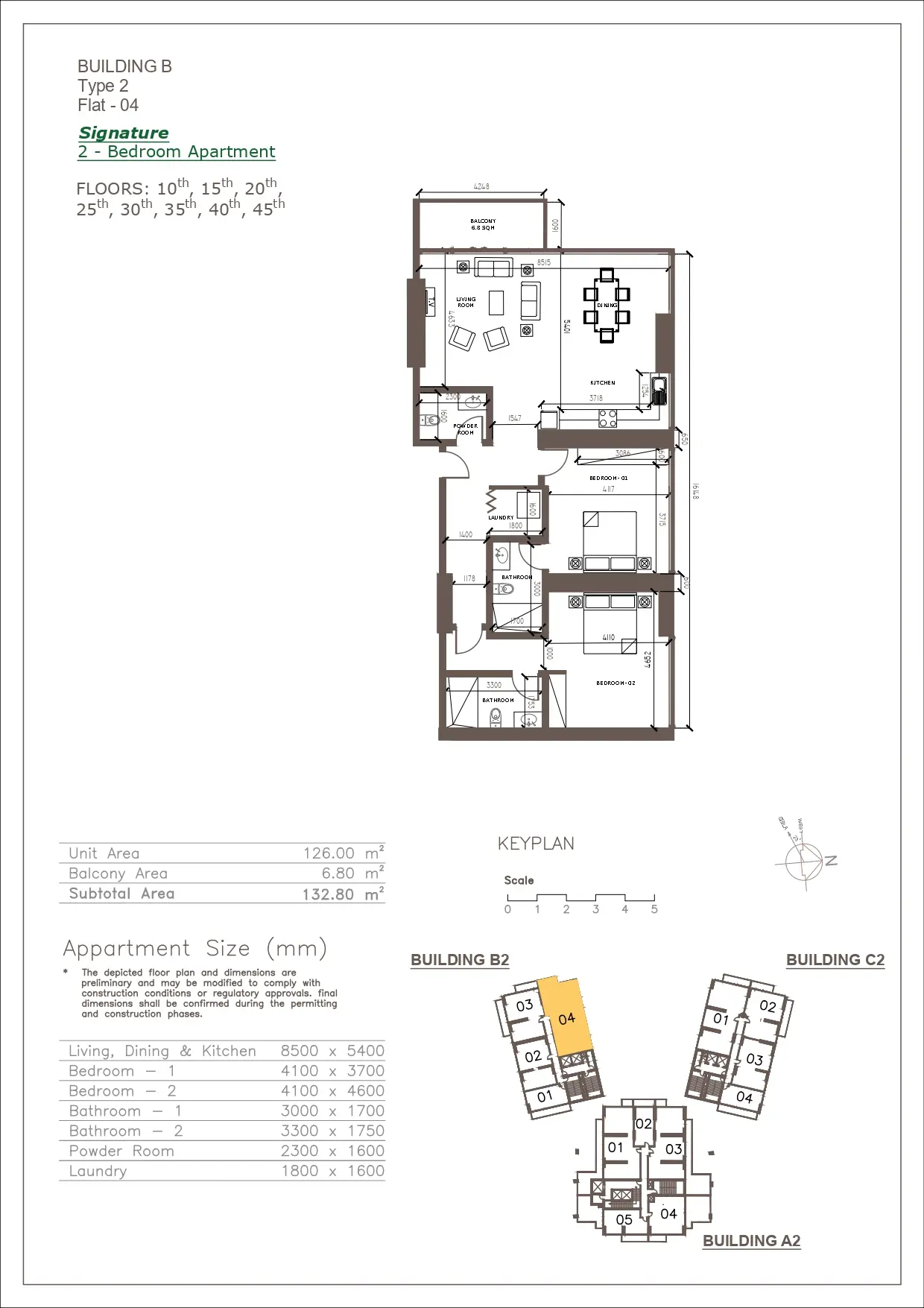 Unit floor plan image
