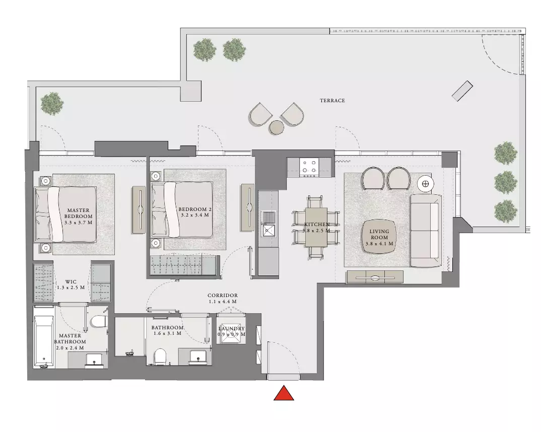 Creek Beach Lotus Unit 106, Level 01 Building 4, 2 beds