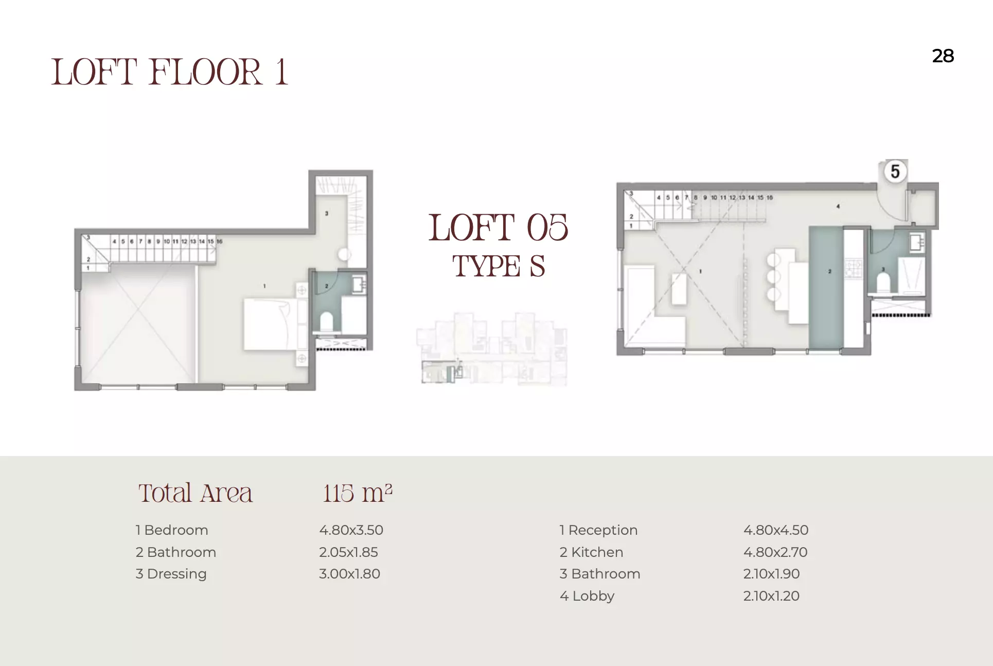 Unit floor plan image