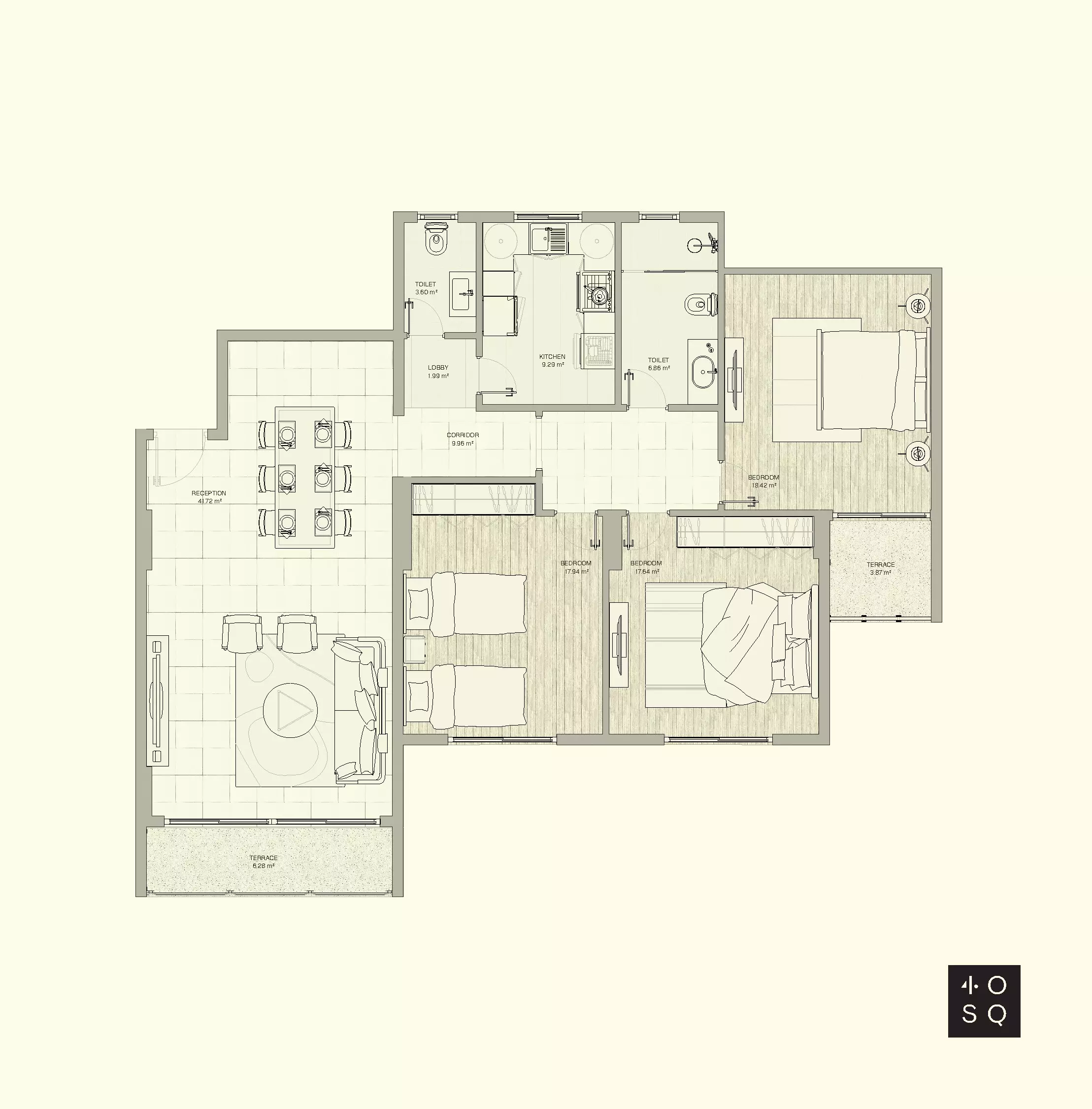 Unit floor plan image