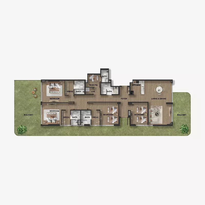 Unit floor plan image