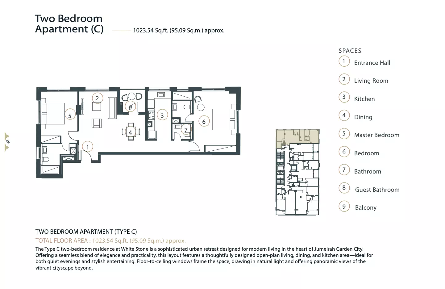 Unit floor plan image