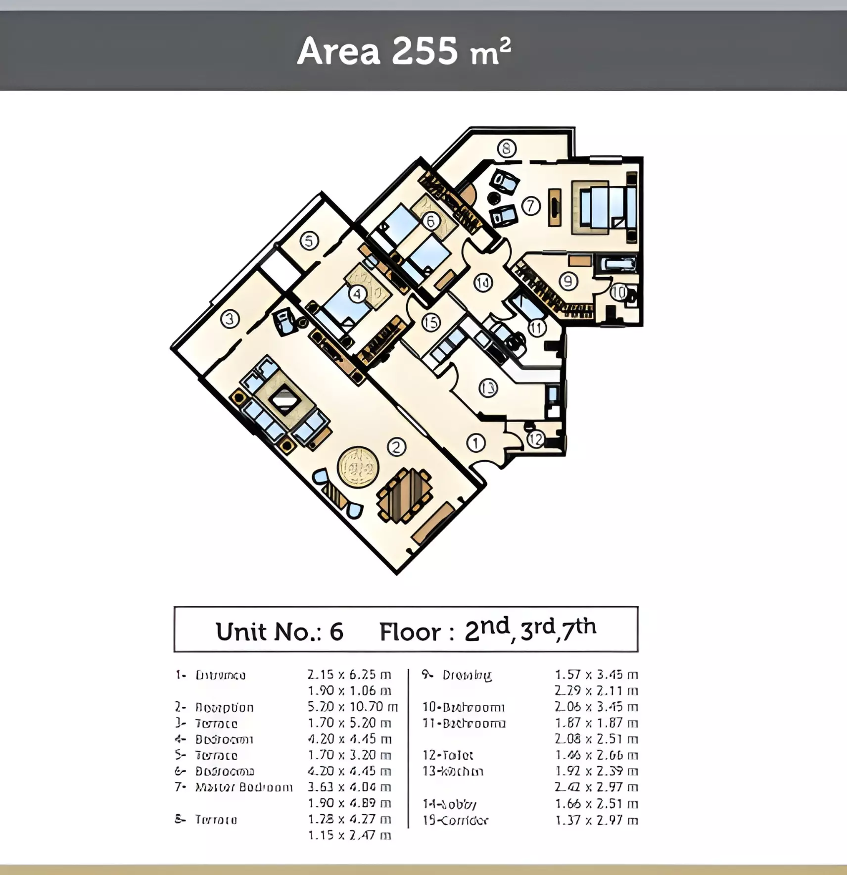 Unit floor plan image