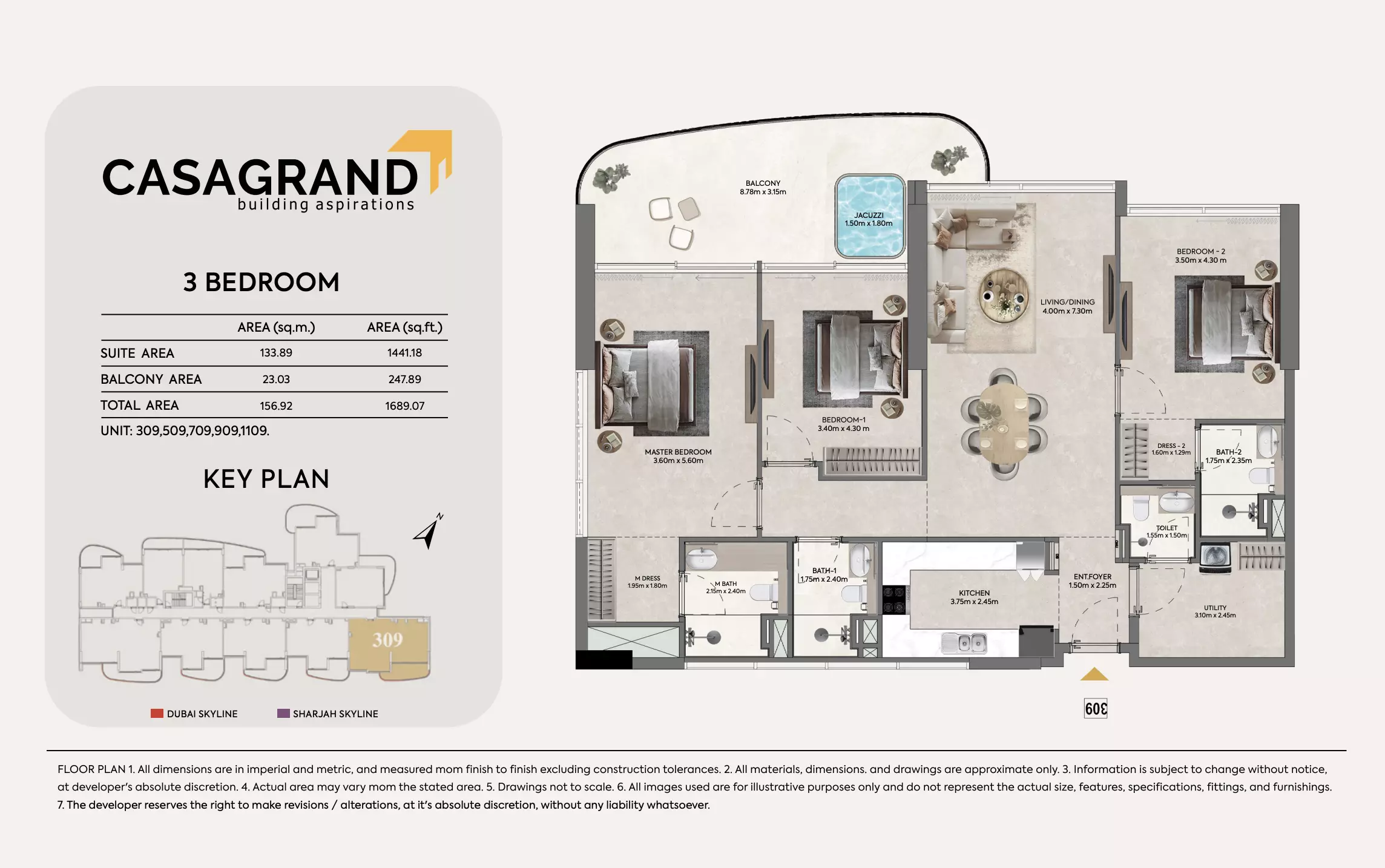 Unit floor plan image