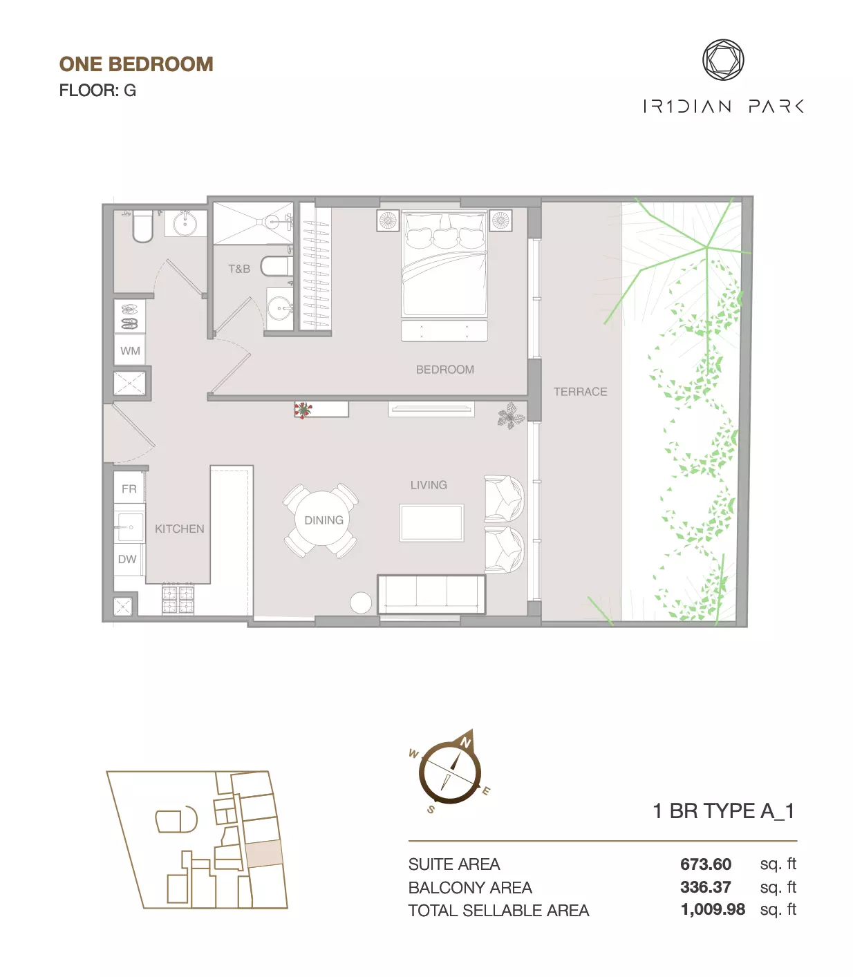 Unit floor plan image