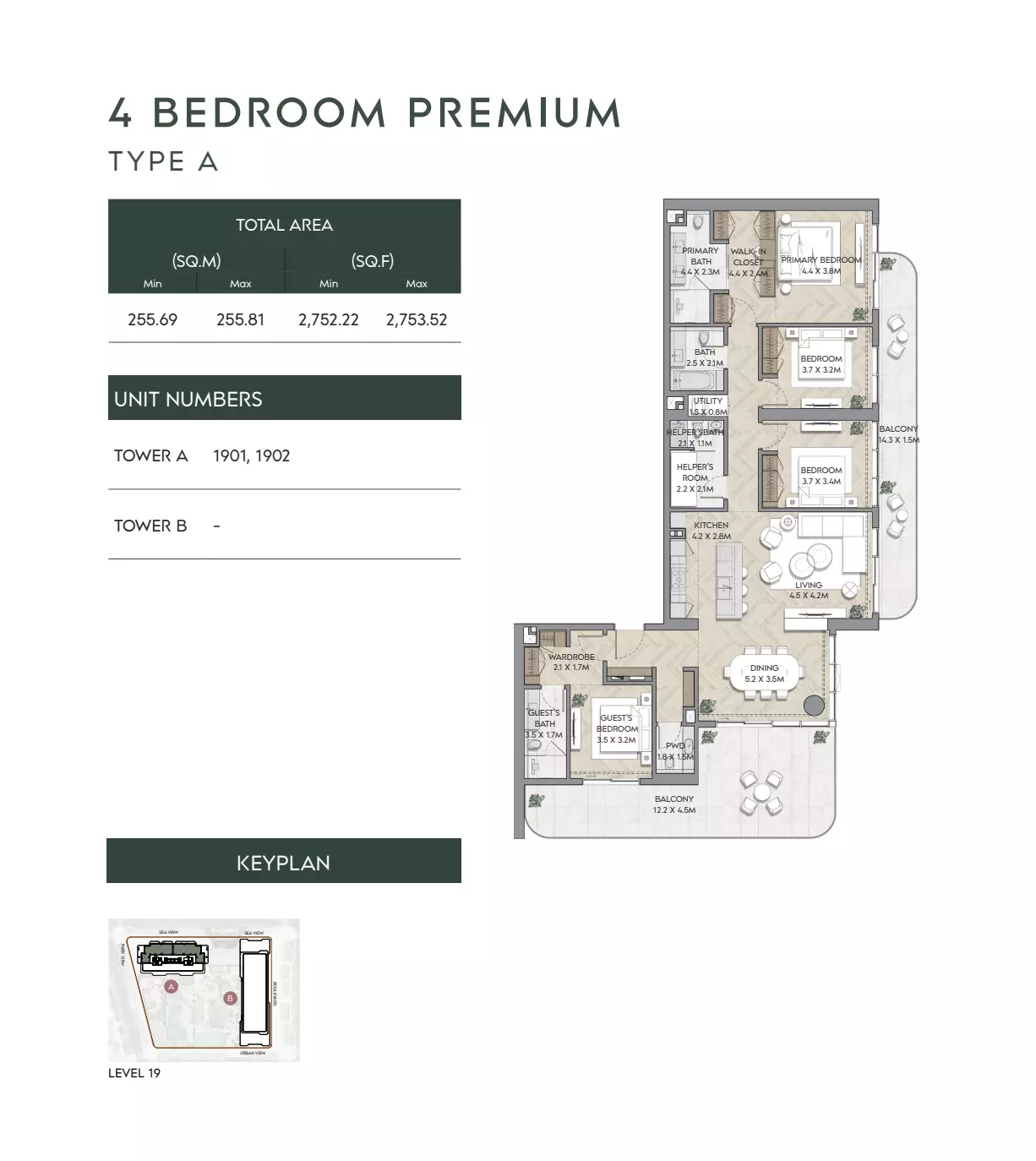 Unit floor plan image
