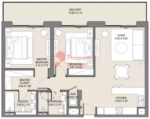 Jomana B6-Type B Level 5, 2 beds