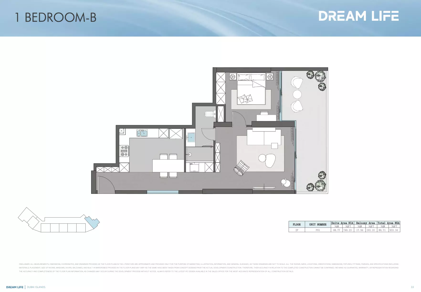 Unit floor plan image