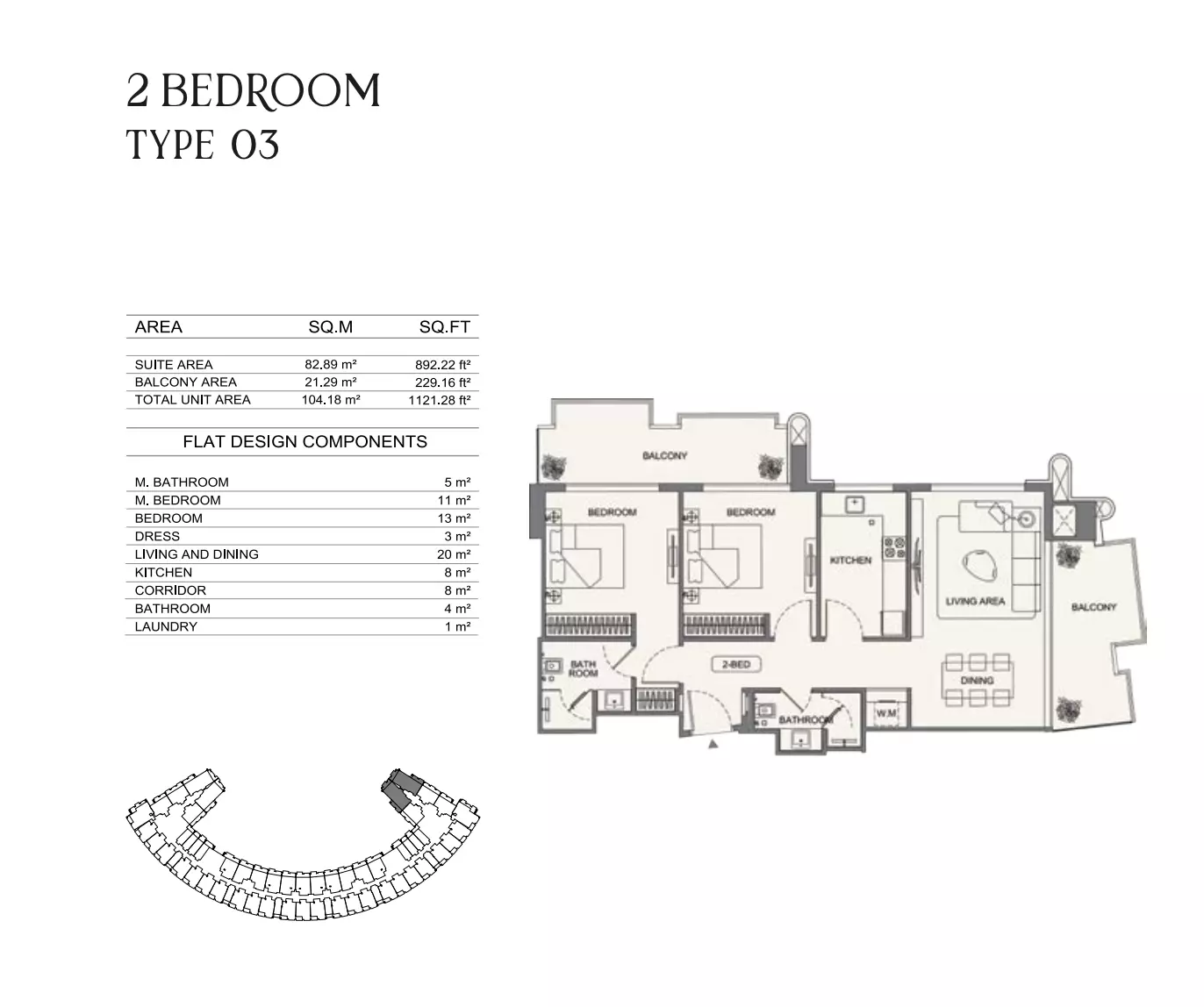 Unit floor plan image