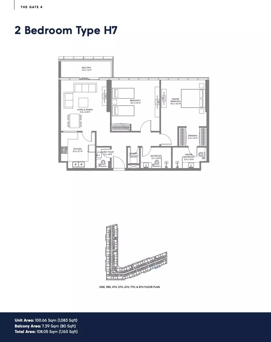 Unit floor plan image