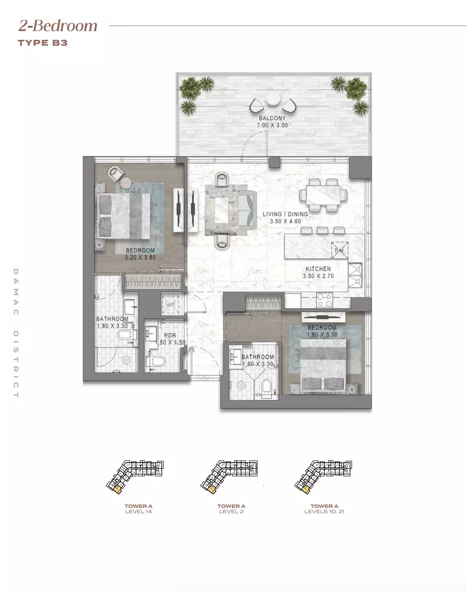 Unit floor plan image