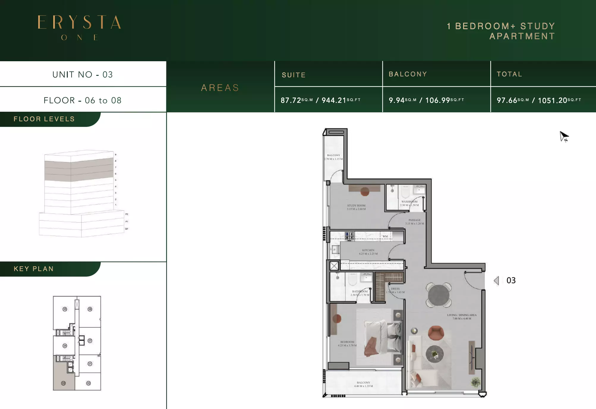 Unit floor plan image