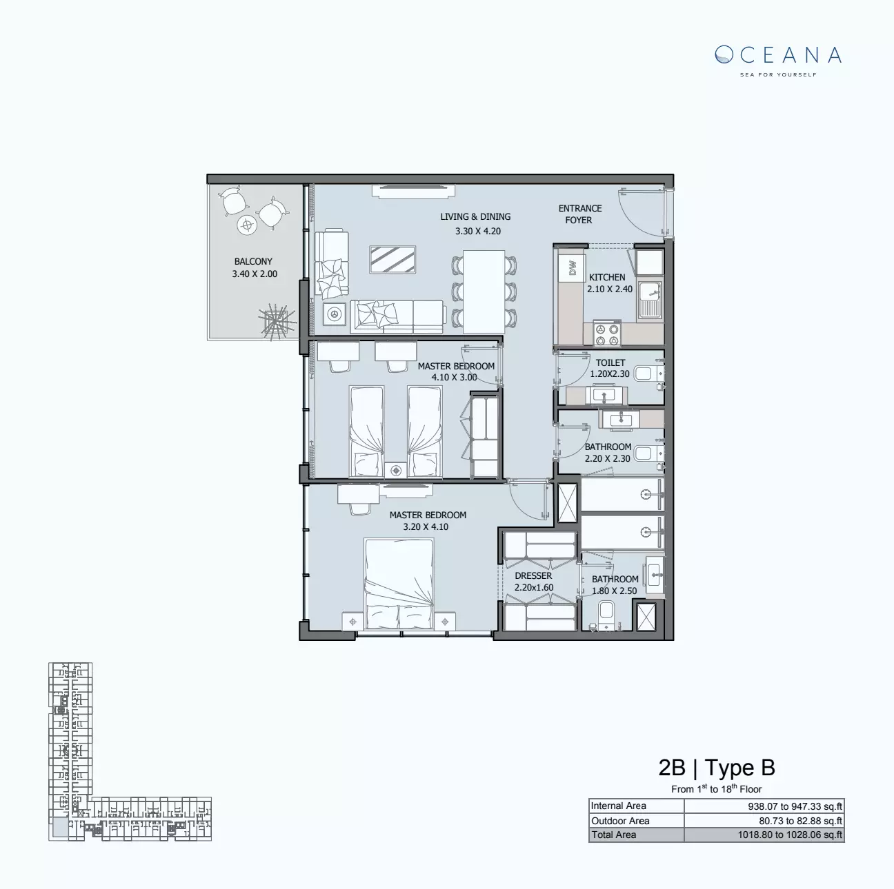 Unit floor plan image