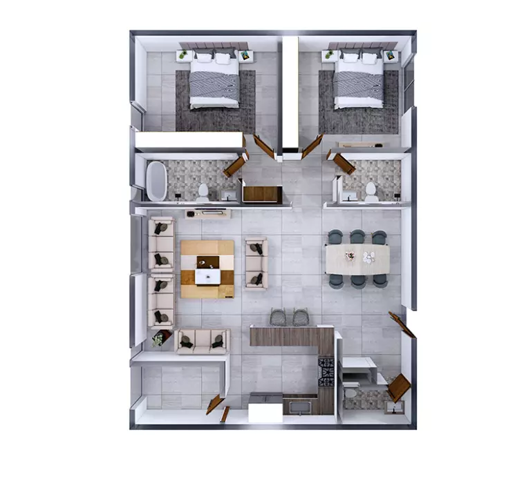 Unit floor plan image
