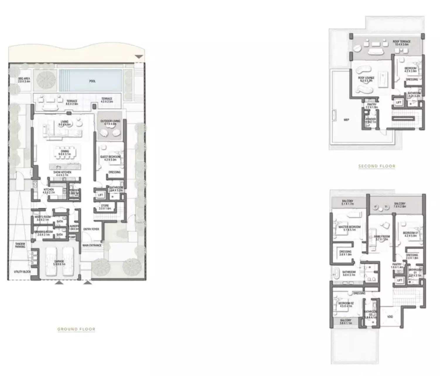 صورة مخطط ارضية الوحدة