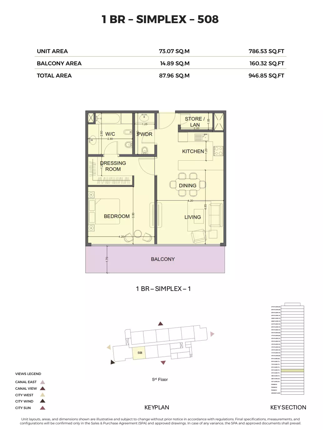 Unit floor plan image