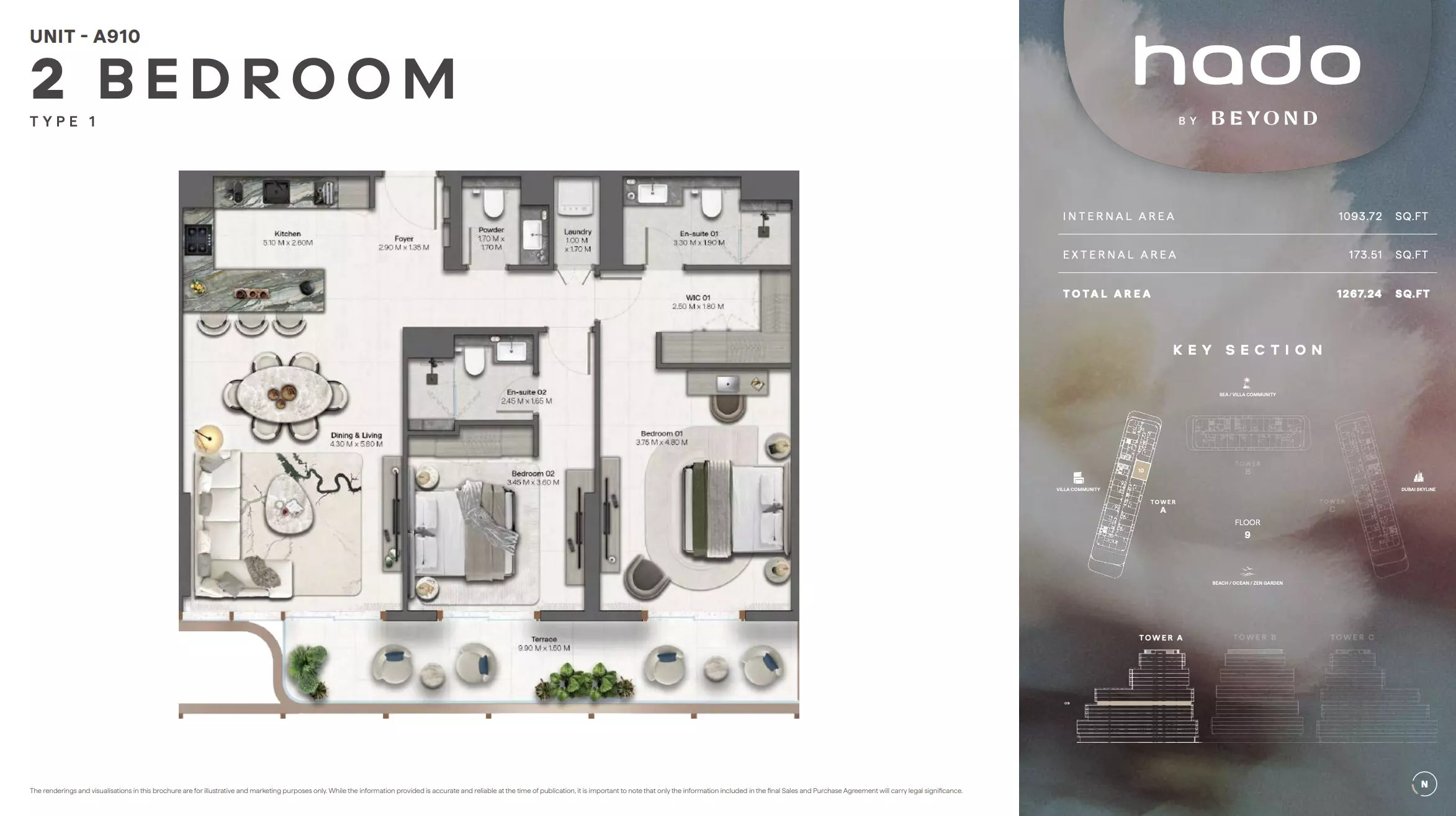 Unit floor plan image
