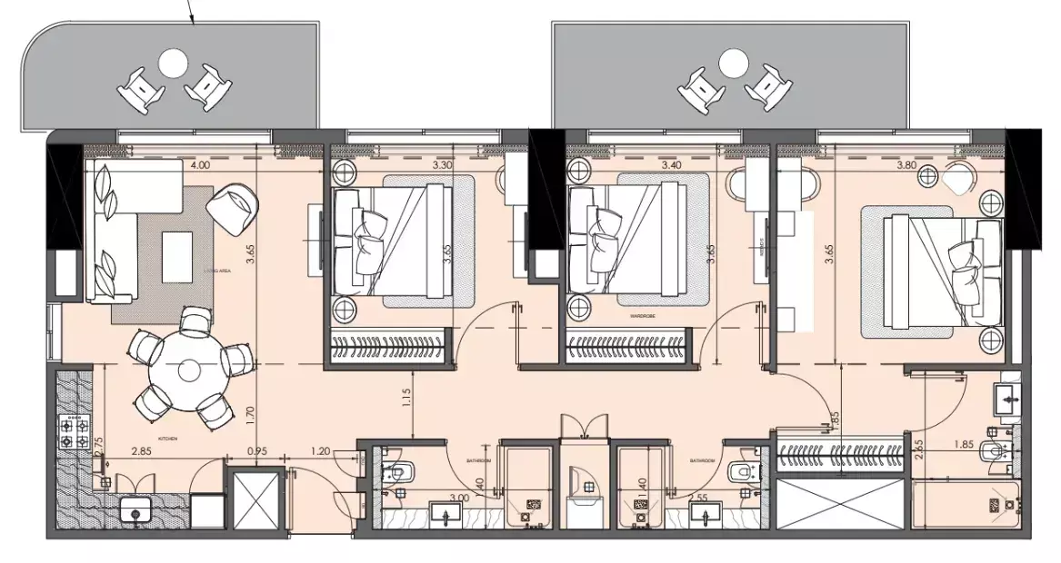 Unit floor plan image